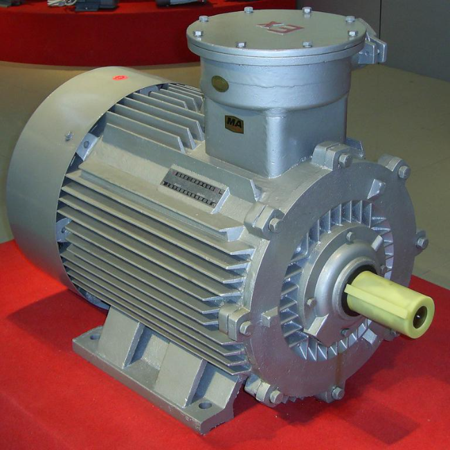 YE3-3552-2防爆电机45°角实拍